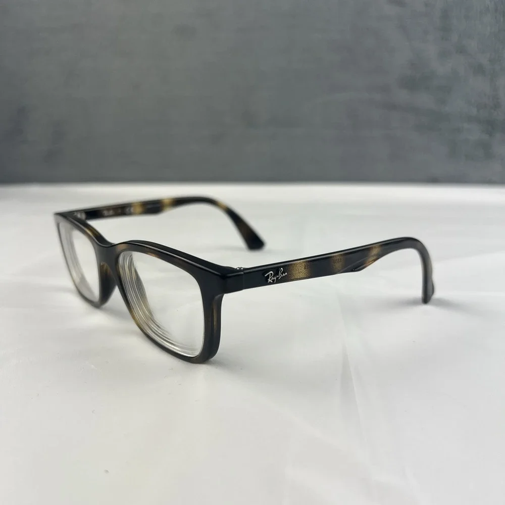 Ray Ban Kids Eyeglasses RB 1562 3685 Glossy Brown Tortoise 48-16-125 Authentic